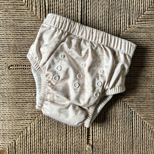 Bare & Boho Cloth Nappy Training Pants Medium 5-14kg-Training Pants-Bare & Boho-Flora-The Nappy Market