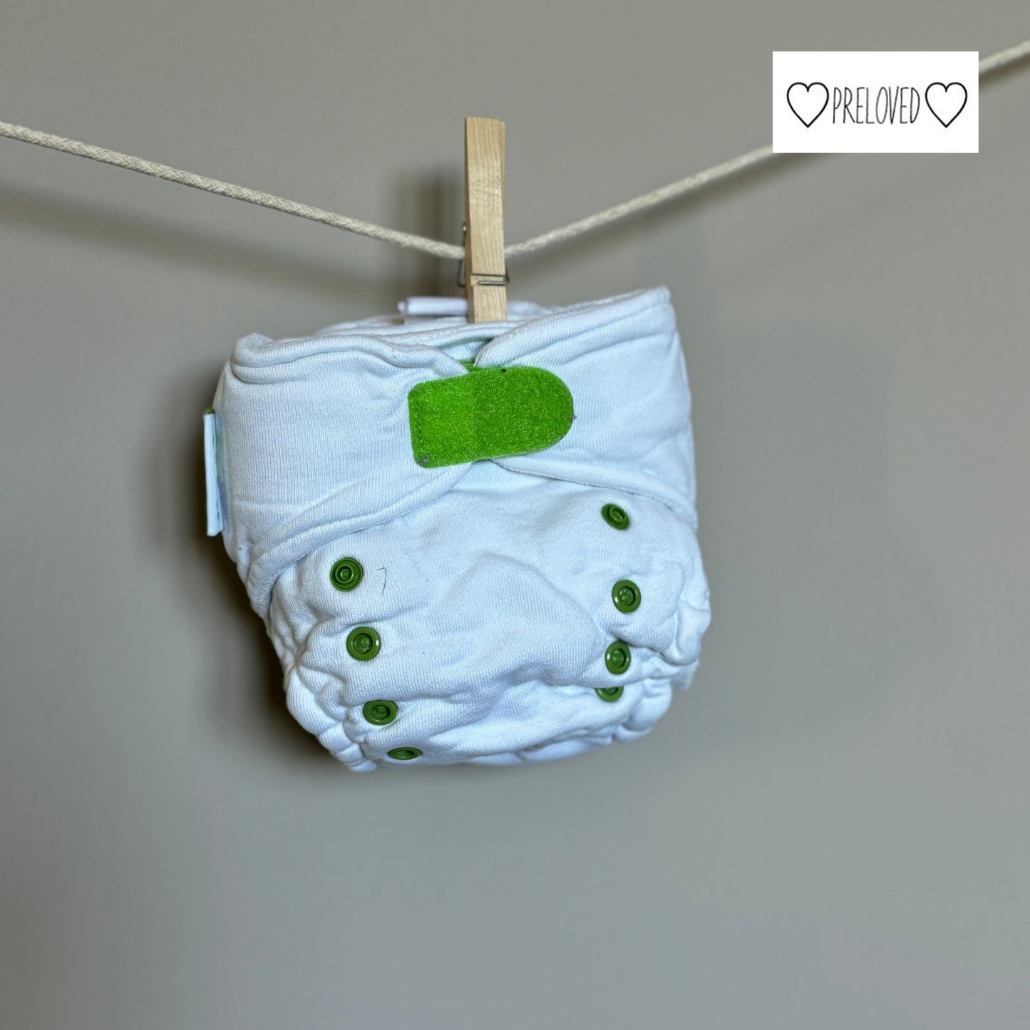 Ecopipo Bamboo Velour Fitted Nighttime Diaper-Fitted Nappy-Ecopipo-Spring Green-The Nappy Market