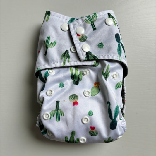 La Petite Ourse All in One Cloth Nappy-All In One Nappy-La Petite Ourse-Cactus-The Nappy Market