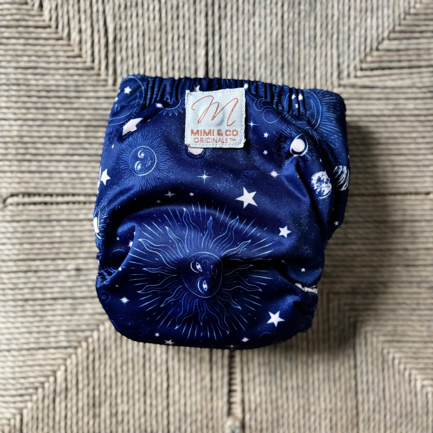 Mimi & Co Originals 1.0 Snap in Two Pocket Nappy-Snap in with Pocket-Mimi & Co-Blossom-The Nappy Market