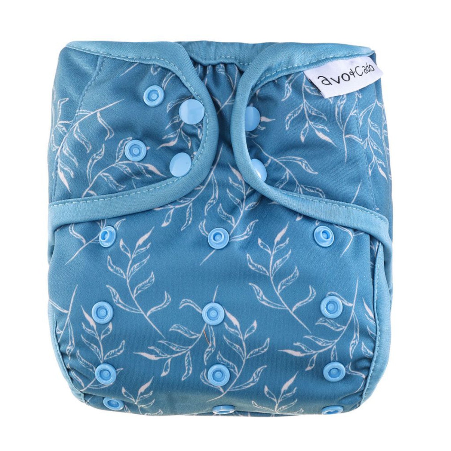 Avo + Cado Explorer Nappy Cover-Wrap-Avo + Cado-Leaves-The Nappy Market