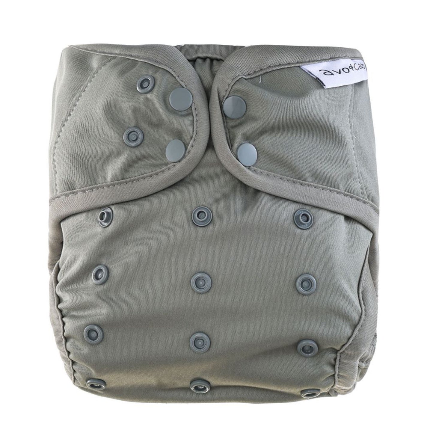 Avo + Cado Explorer Nappy Cover-Wrap-Avo + Cado-Grey-The Nappy Market