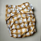 For the Burrow Pocket Nappy-Pocket Nappy-For the Burrow-Camel Gingham-The Nappy Market