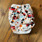 Smart Bottoms Organic All in One Cloth Nappy-All In One Nappy-Smart Bottoms-Fire Truck-The Nappy Market