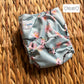 Baby Bare Teddy Side Snapping Nappy-All in Two Nappy-Baby Bare-Floribunda-The Nappy Market