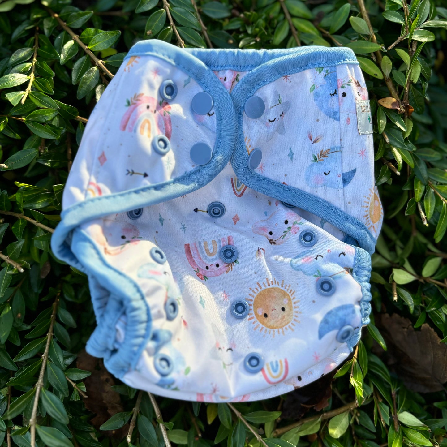 Bells Bumz Z Wrap One Size 10-35 lbs-Wrap-Bells Bumz-Spaced Out-The Nappy Market