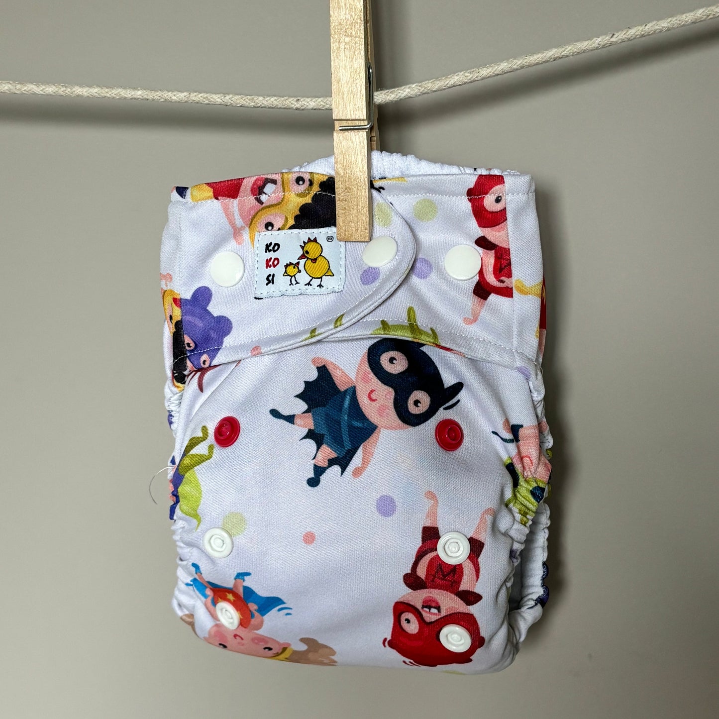 Kokosi Pocket Cloth Nappy-The Nappy Market-The Nappy Market