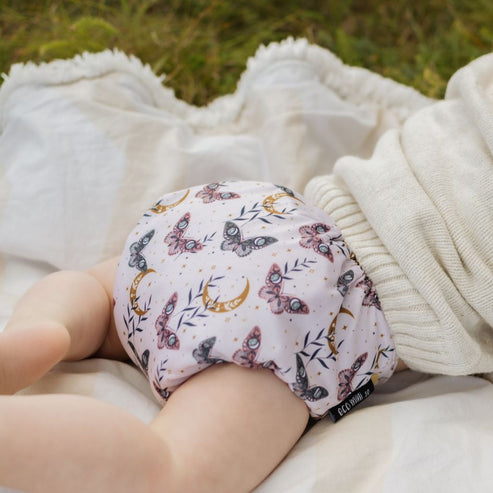 Eco Mini Natural Bamboo Pocket Nappy-Pocket Nappy-Eco Mini-Cecelia-The Nappy Market