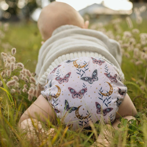 Eco Mini Natural Bamboo Pocket Nappy-Pocket Nappy-Eco Mini-Cecelia-The Nappy Market