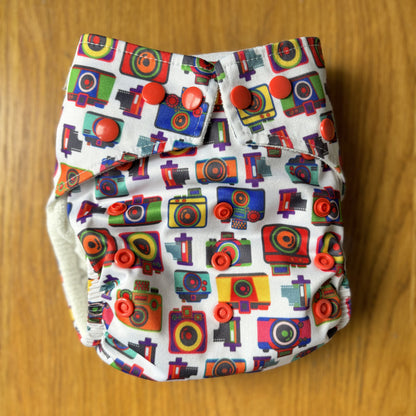 Baba + Boo One Size Pocket Nappy-Pocket Nappy-Baba + Boo-Camera-The Nappy Market