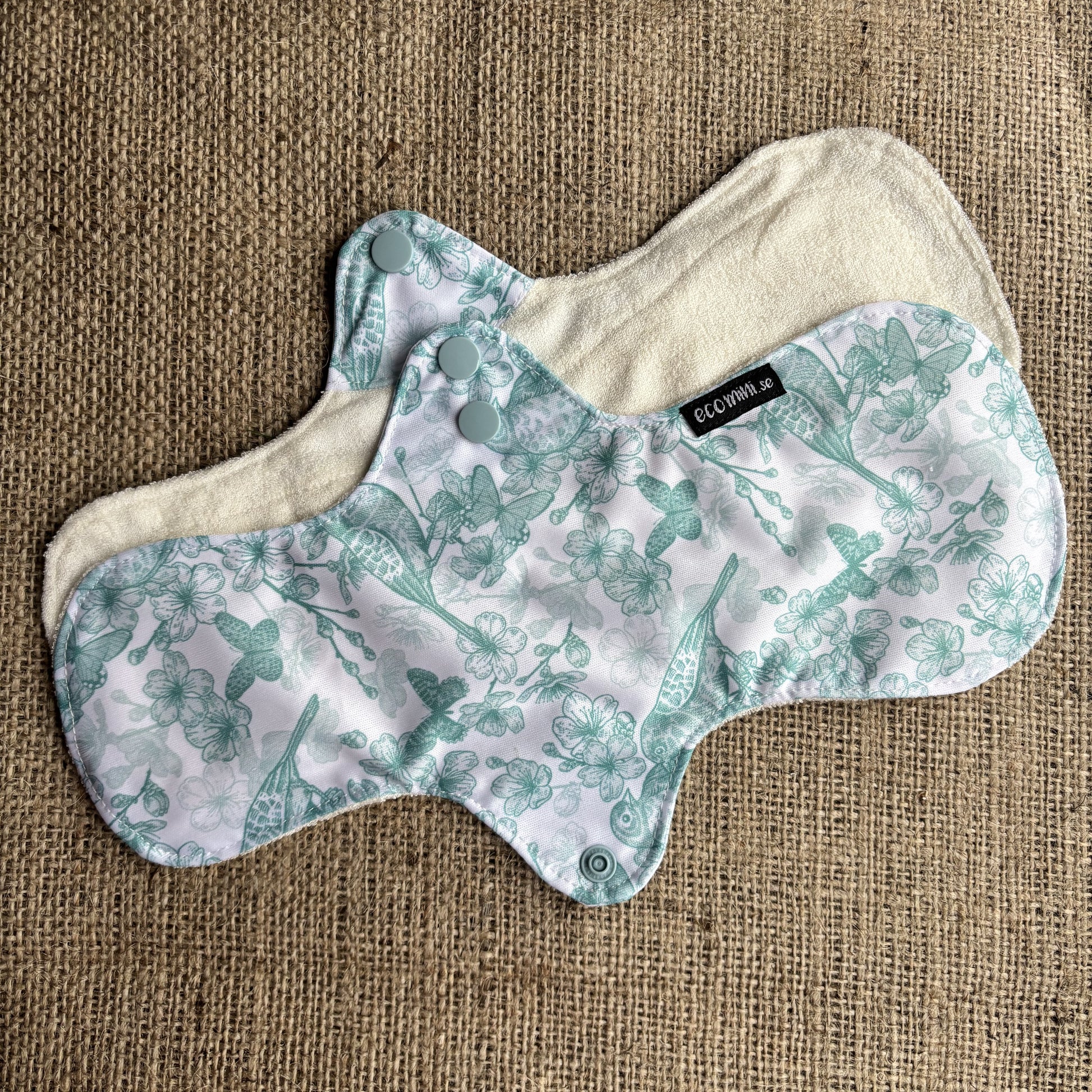 Eco Mini Bamboo Contour Cloth Pad - Heavy / Night-Cloth Sanitary Pads-Eco Mini-Harmony-The Nappy Market