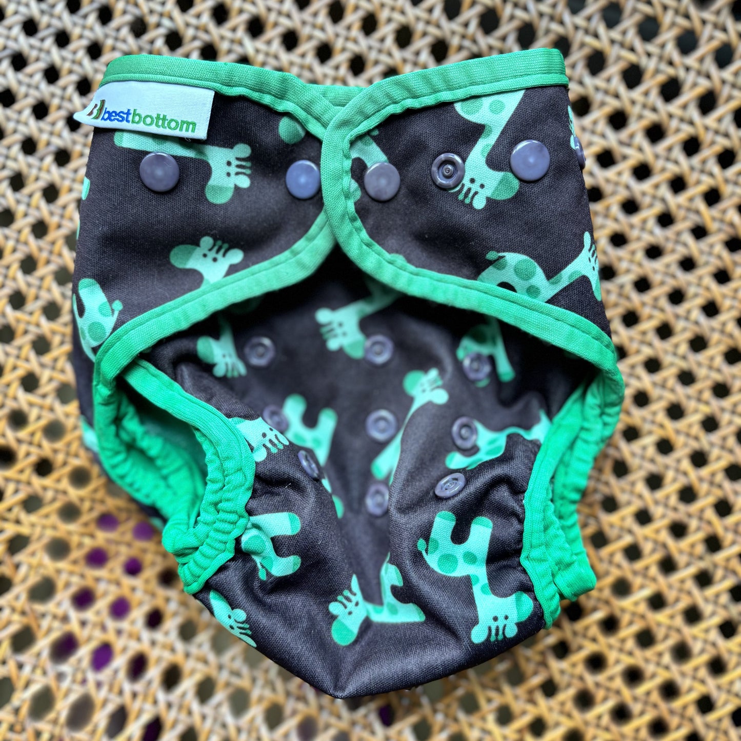 Best Bottoms Nappy Cover-Wrap-Best Bottoms-Giraffe-The Nappy Market