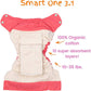 Smart Bottoms 3.1 All in One Organic Cloth Nappy-All In One Nappy-Smart Bottoms-Abyss-The Nappy Market