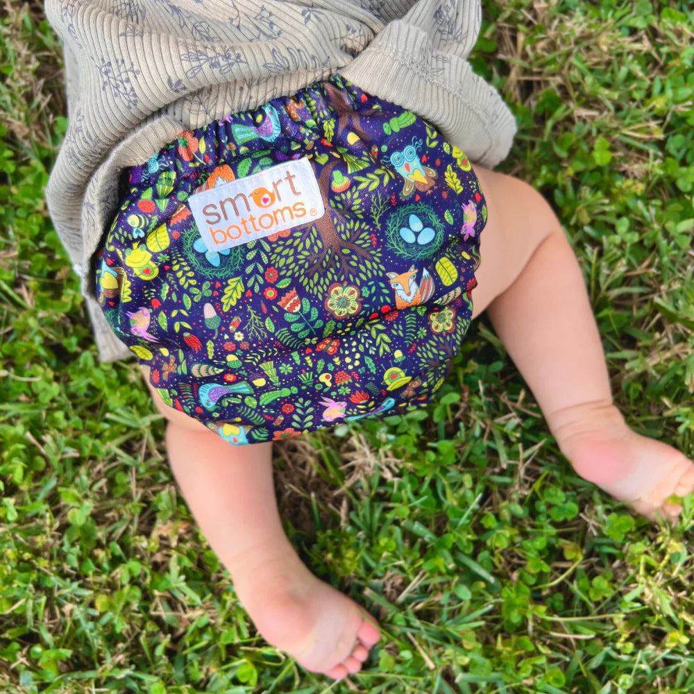 Smart Bottoms 3.1 All in One Organic Cloth Nappy CLEARANCE PRINTS-All In One Nappy-Smart Bottoms-Baby of Mine-The Nappy Market