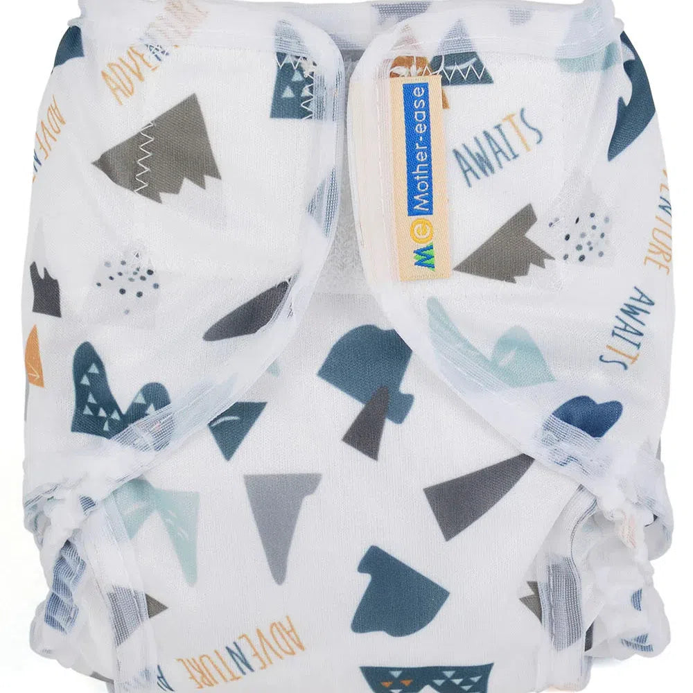 Motherease Rikki Wrap-Wrap-Motherease-Adventure Awaits-Large-The Nappy Market