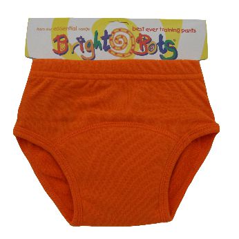 Bright Bots Washable Potty Training Pants - Medium-Training Pants-Bright Bots-Orange-The Nappy Market