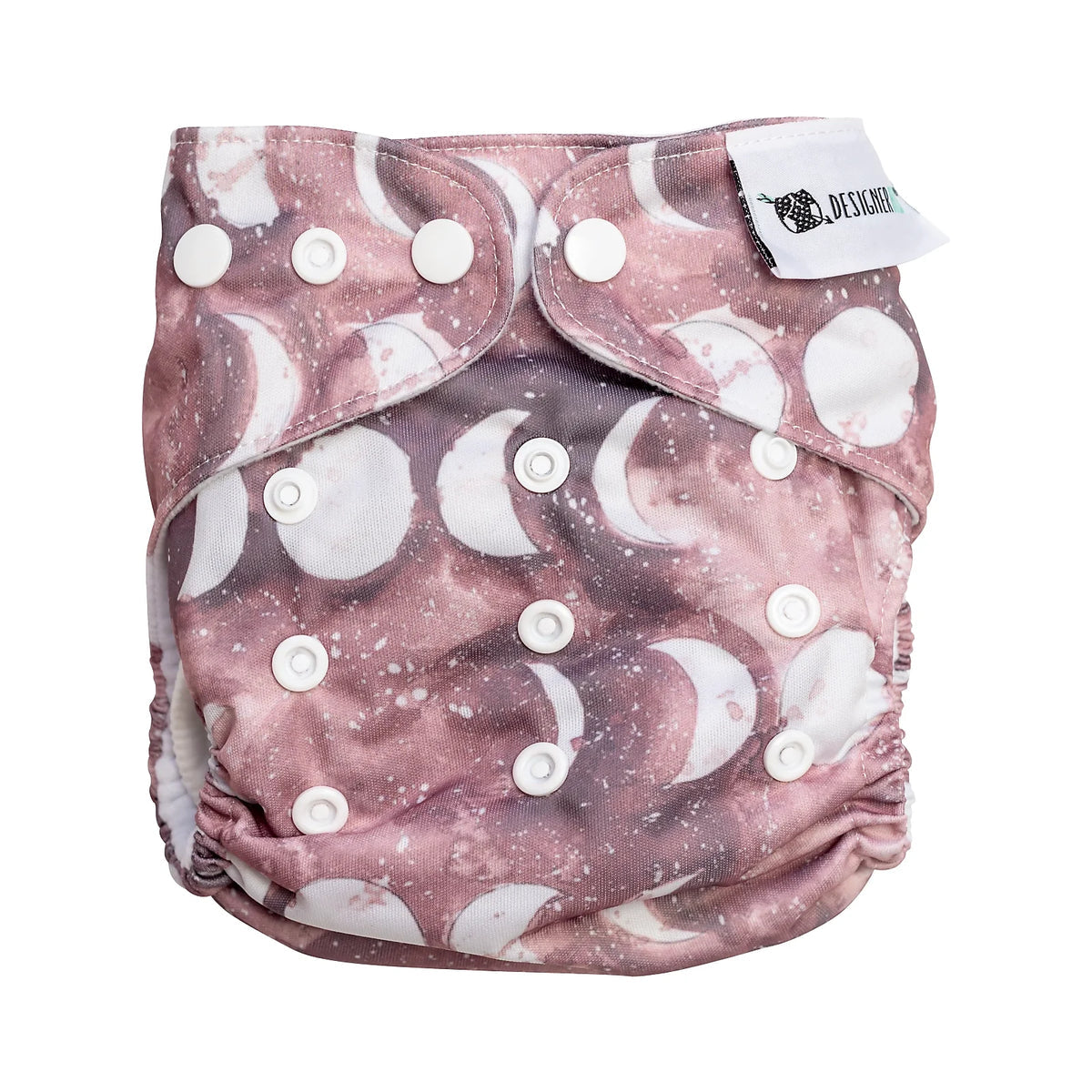 Designer Bums Snap in Pocket Nappy-Snap in with Pocket-Designer Bums-Antler Moon-The Nappy Market