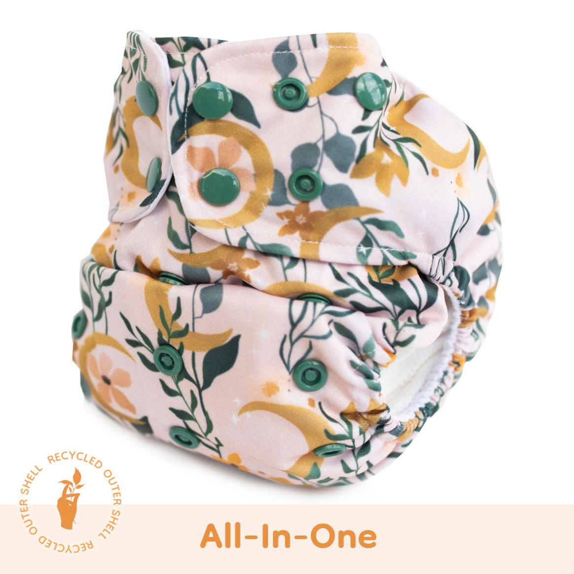 Lighthouse Kids Company Supreme All in One Nappy 15-55 lbs-All In One Nappy-Lighthouse Kids Co-Moon Kelp-The Nappy Market