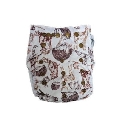 For the Burrow Pocket Nappy-Pocket Nappy-For the Burrow-Forest Friends-The Nappy Market