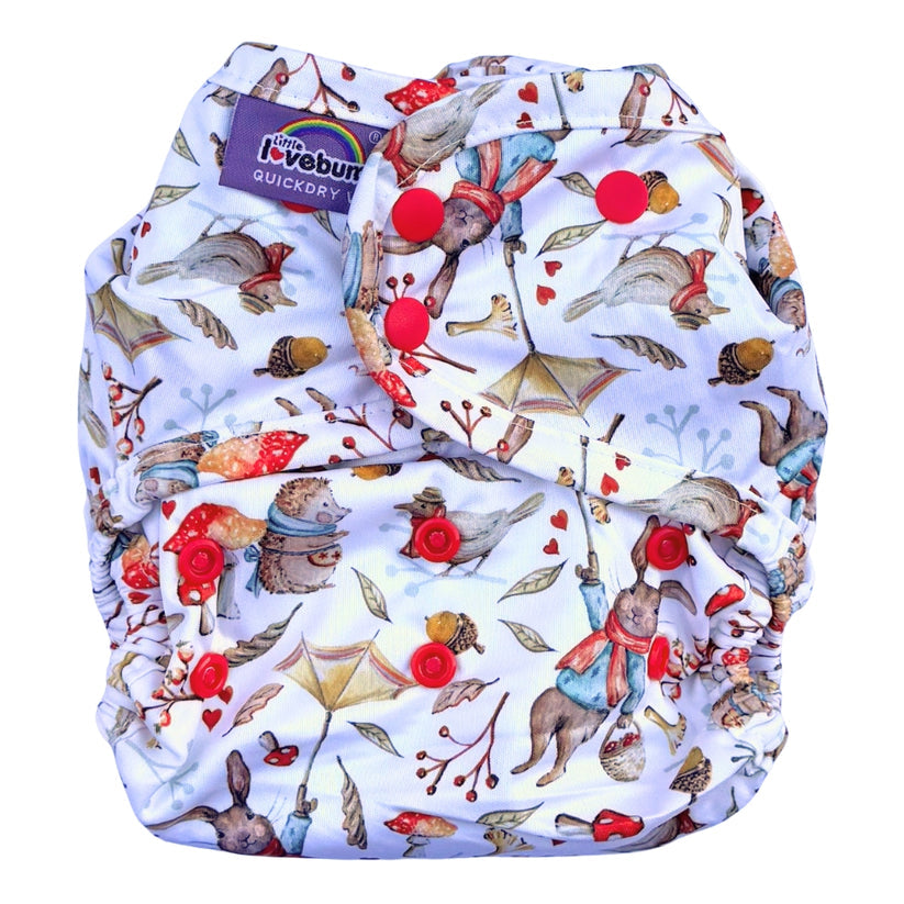 Little Lovebum Quickdry V2 All-in-One Nappy-All In One Nappy-Little Love Bum-A New Dawn-The Nappy Market