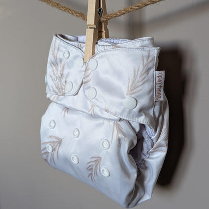 Dinky Doo Original Ai2 Pocket Nappy Pampas-All in Two Nappy-Dinky Doo-The Nappy Market