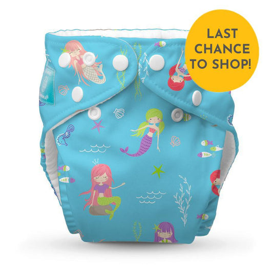 Charlie Banana - One Size Pocket Cloth Nappy hybrid-Pocket Nappy-Charlie Banana-Mermaid Tiffany-The Nappy Market