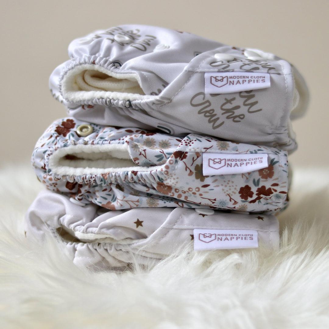 Newborn modern sale cloth nappies